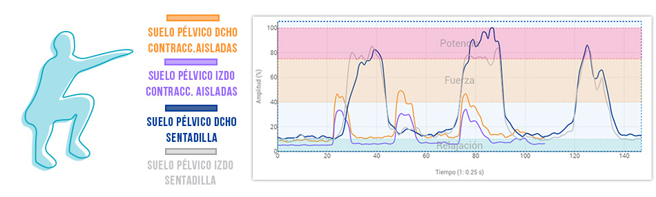 activar suelo pélvico sentadilla con rotación externa