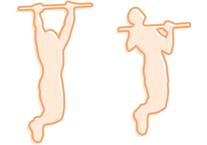 dominadas en deportistas