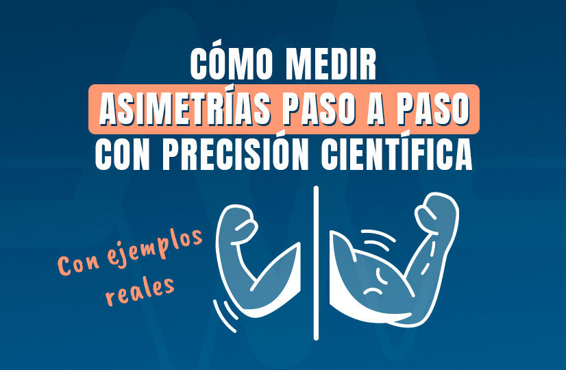 Cómo medir asimetrías musculares con precisión científica