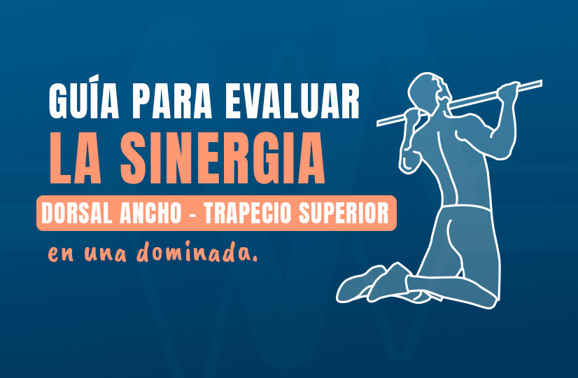 Guía para evaluar la sinergia Dorsal ancho - Trapecio superior en una dominada
