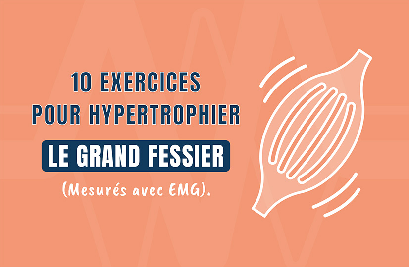 10 exercices pour hypertrophier le grand fessier (mesurés avec EMG)