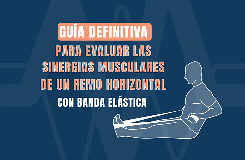 Guía definitiva para evaluar las sinergias musculares de un remo horizontal con banda elástica